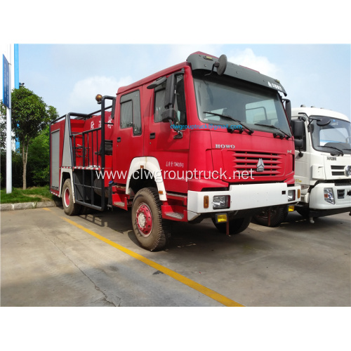 HOWO water tank forest fire truck price